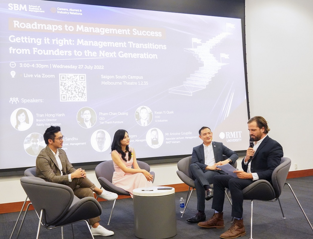 Tọa đàm chuyển giao lãnh đạo, điều hành ở các doanh nghiệp gia đình ở Việt Nam